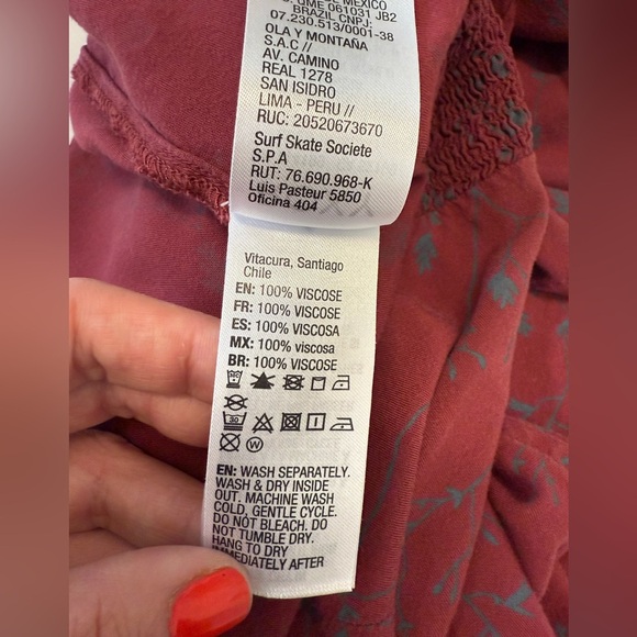 Roxy Backless Mini Dress, size medium. - Picture 11 of 11